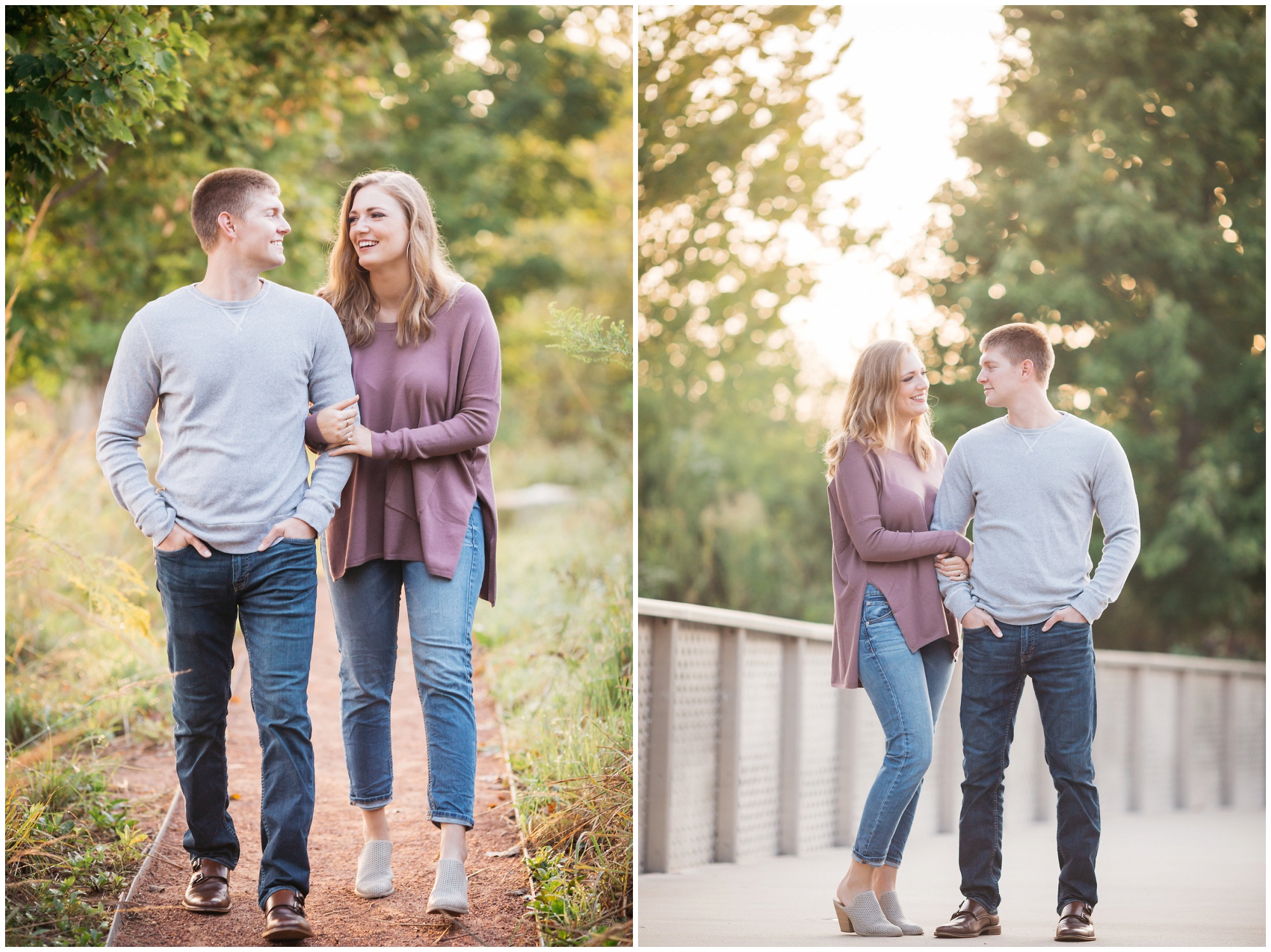 Nashville Engagement Photos from a downtown Nashville engagement session by wedding photographer Meredith Teasley